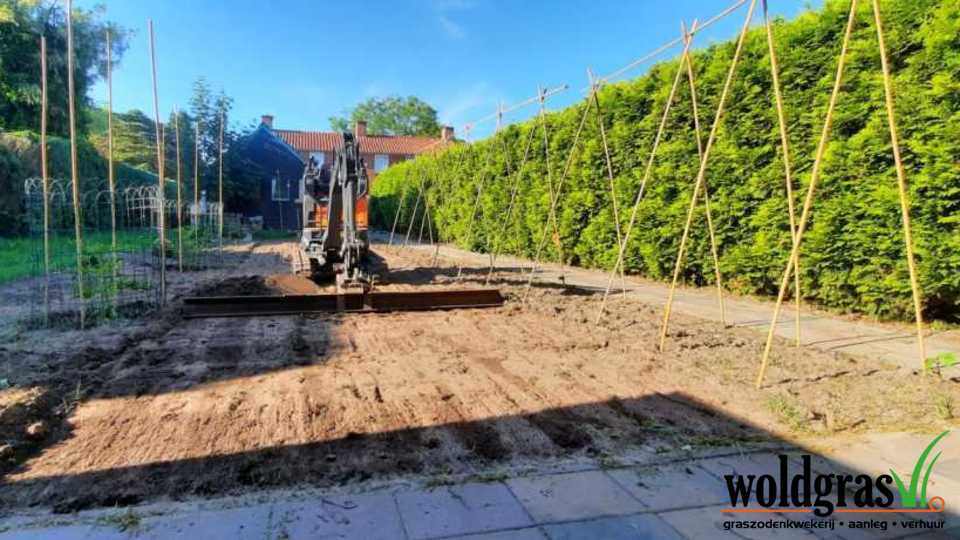 Tuin aanleg Siddeburen 