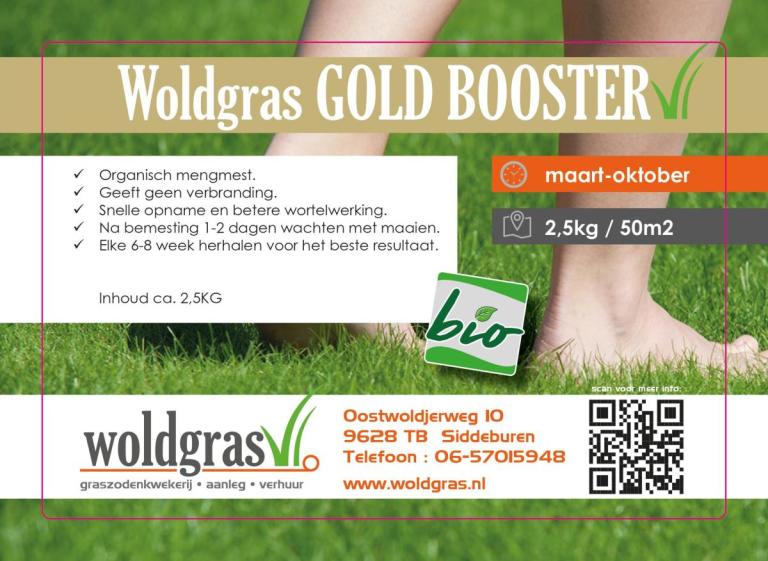Woldgras Gold Booster